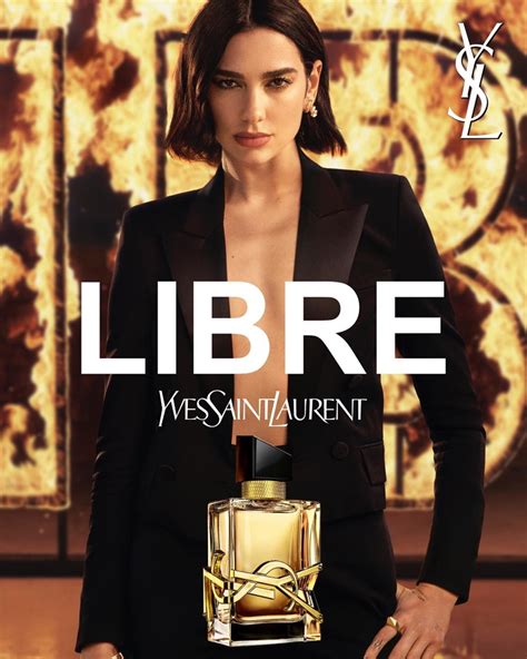 Pub Yves saint Laurent : libre avec dua lipa 2022 